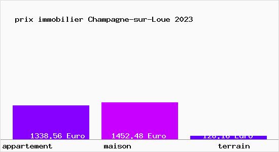 prix immobilier Champagne-sur-Loue
