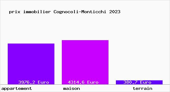 prix immobilier Cognocoli-Monticchi