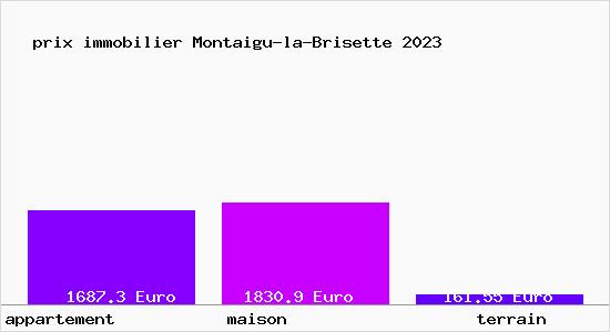 prix immobilier Montaigu-la-Brisette
