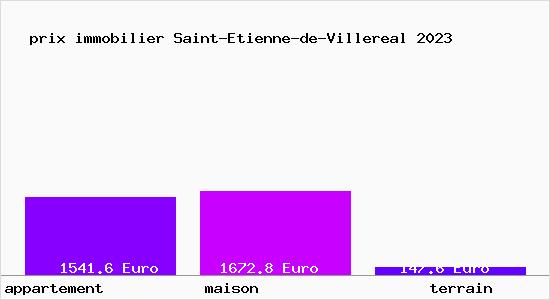 prix immobilier Saint-Etienne-de-Villereal